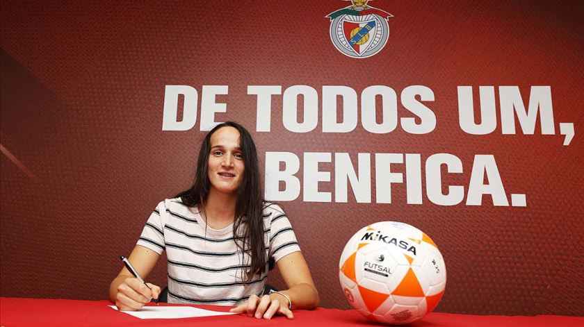 Angélica Alves, Benfica, futsal. Foto: SLB
