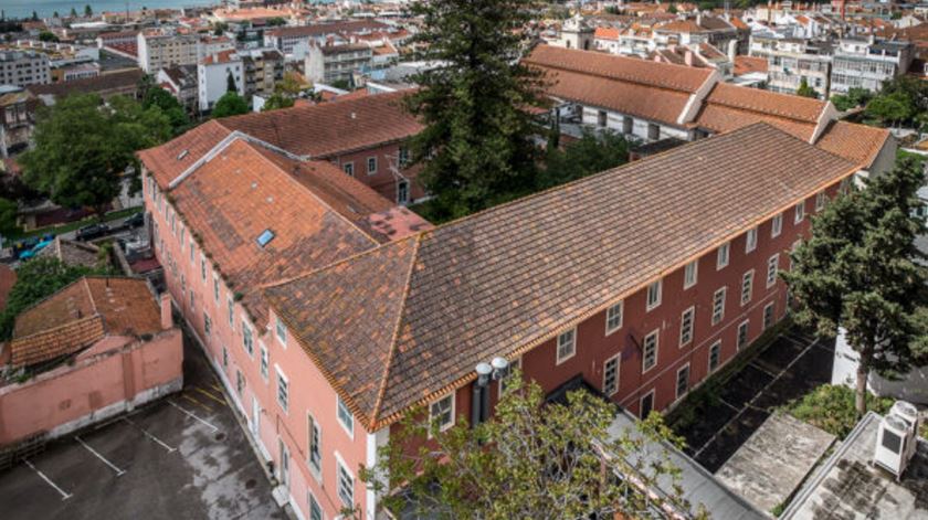 Antigo hospital militar de Belém ganha nova vida para tratar doentes covid-19. Foto: DR