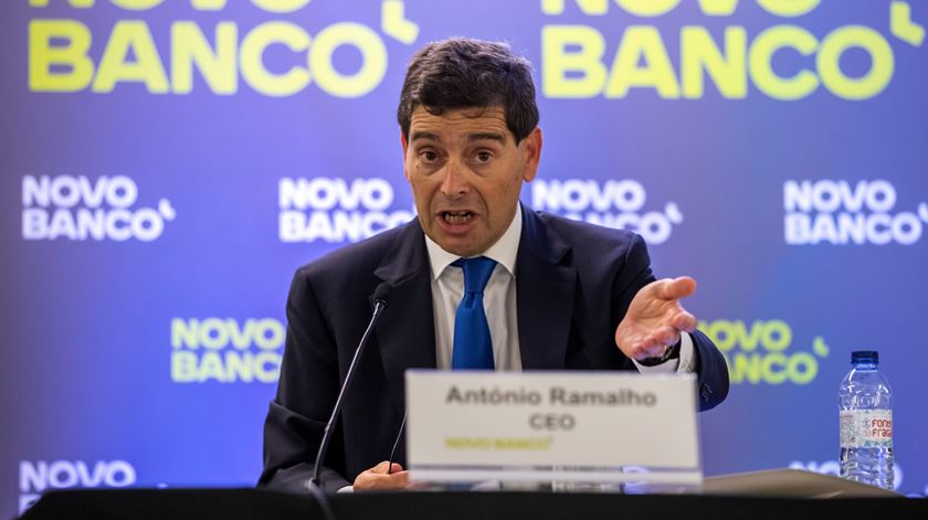 António Ramalho, presidente executivo do Novo Banco. Foto: José Sena Goulão/Lusa
