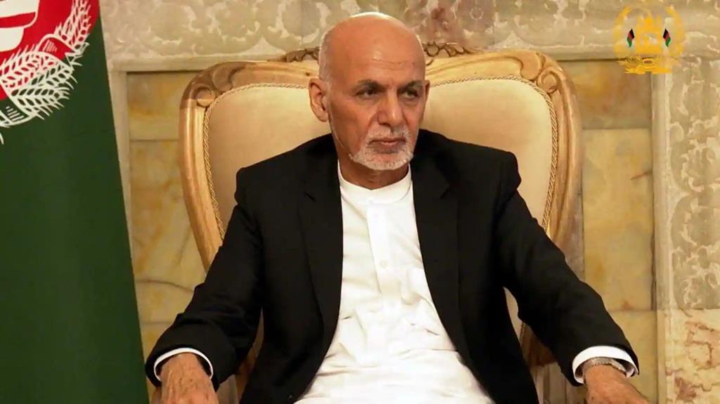 Ashraf Ghani, presidente do Afeganistão que abandonou o país a 15 de agosto. Foto: Reuters