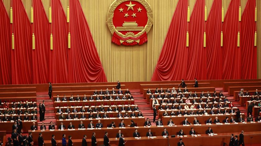 Assembleia Popular Chinesa consagra Xi Jiping. Foto: How Hwee Young/EPA