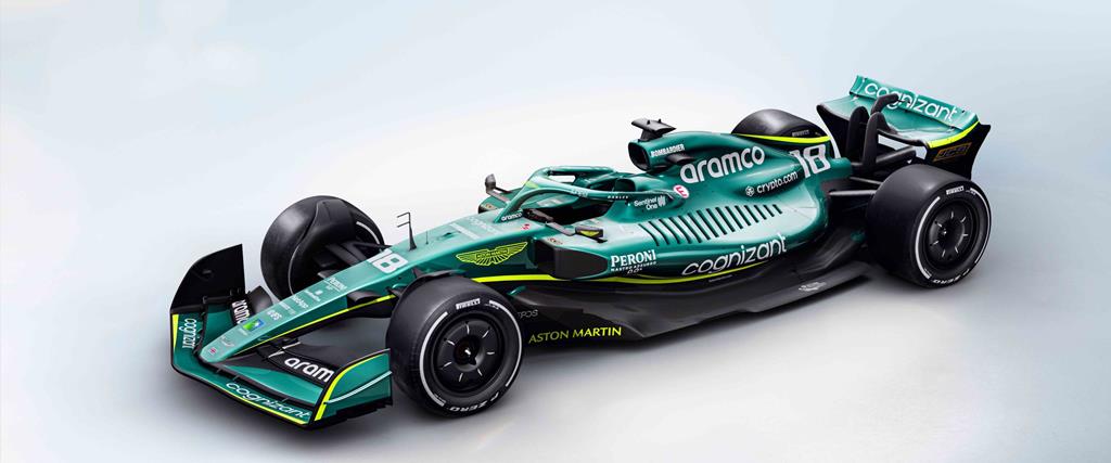 Aston Martin revela carro para sua segunda temporada na F1, em 2022, fórmula  1