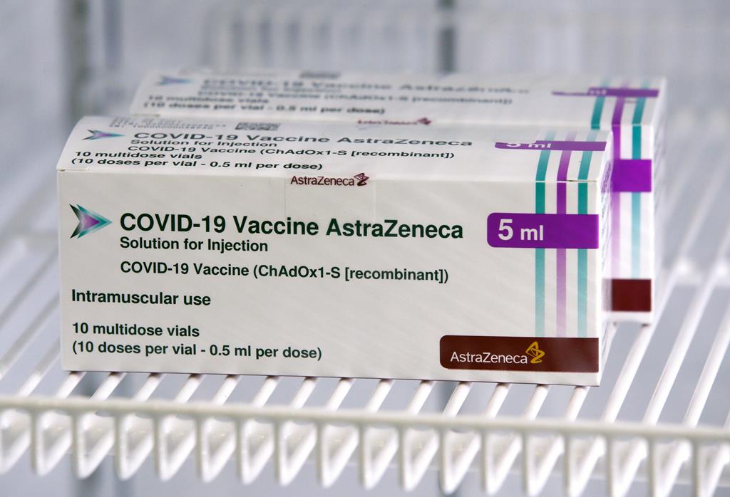 Vacinas da AstraZeneca contra a Covid-19 Foto: EPA