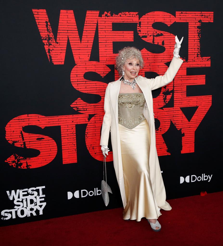 Rita Moreno fez parte do elenco do filme original e tem novo papel no "West Side Story" de Spielberg Foto: Mario Anzuoni/Reuters