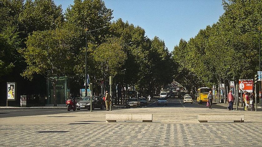 Avenida da LIberdade costuma ser o palco das comemorações do 1º de Maio. Foto: Flickr