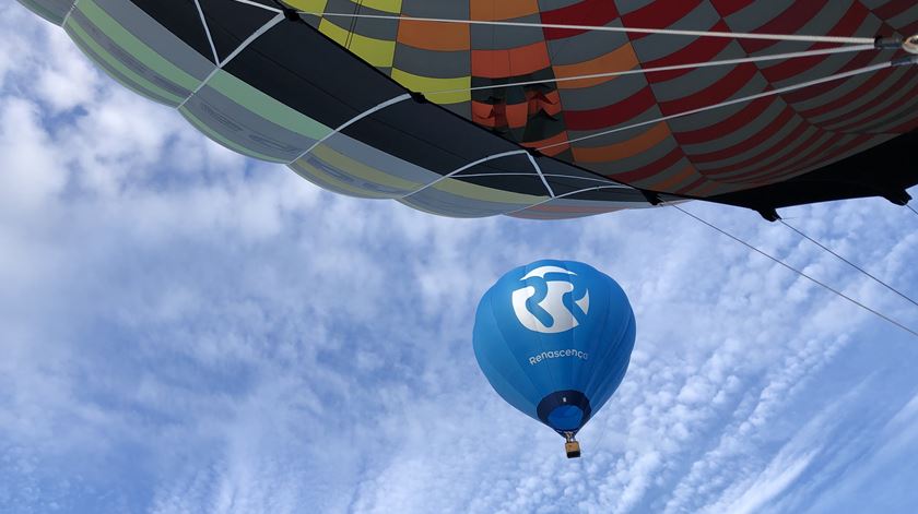 Balão de ar quente Renascença, em Coruche Foto: Windpassenger