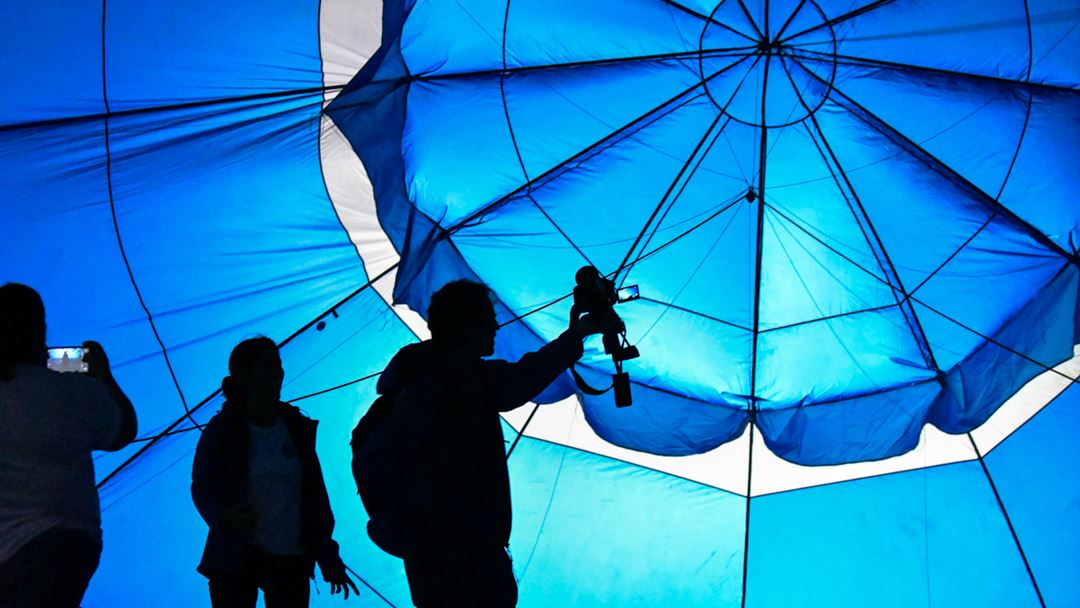 Balão de Ar Quente Renascença no Largo Amor de Perdição, Porto Foto: Paulo Aragão