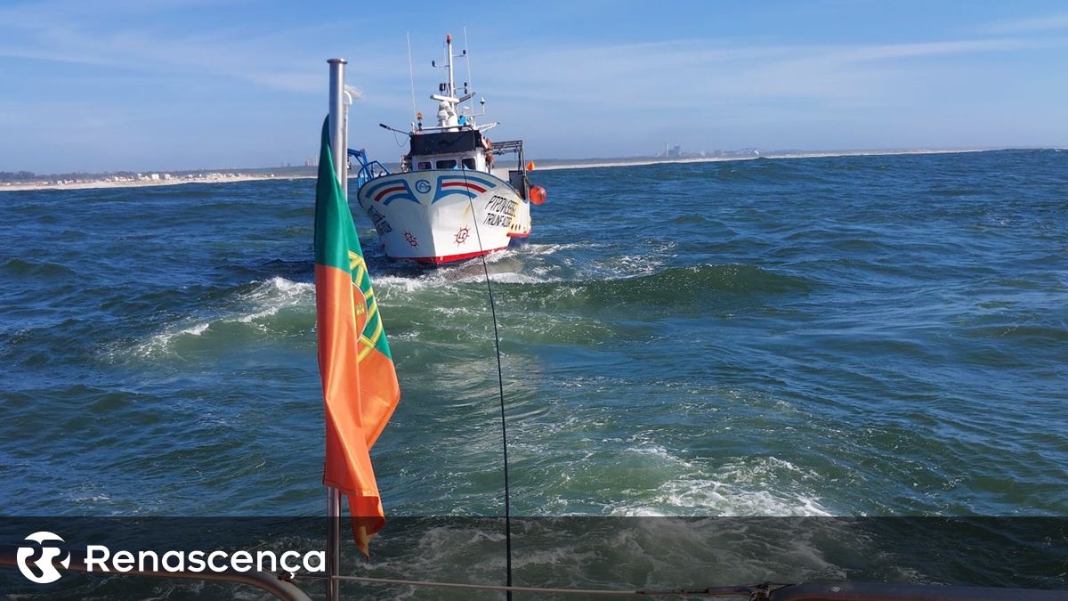 Seis pescadores resgatados na Figueira da Foz