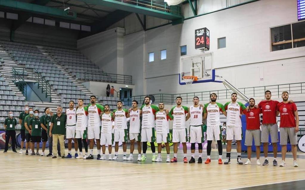 Portugal, basquetebol. Foto: FPB