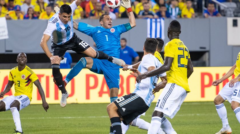 Battaglia fez os 90 minutos no empate a zero frente à Colômbia. Foto: Corey Sipkin/EPA