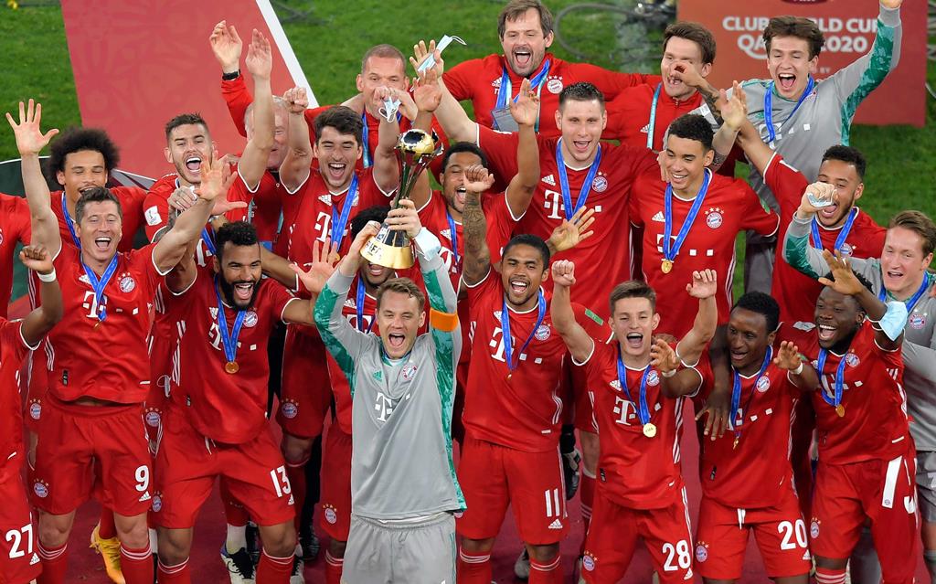 Bayern Munique vence mundial de clubes 2021 Foto: Noushad Thekkayl/EPA