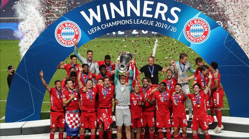 Bayern vence a sexta Liga dos Campeões da sua história. Foto: Bayern de Munique