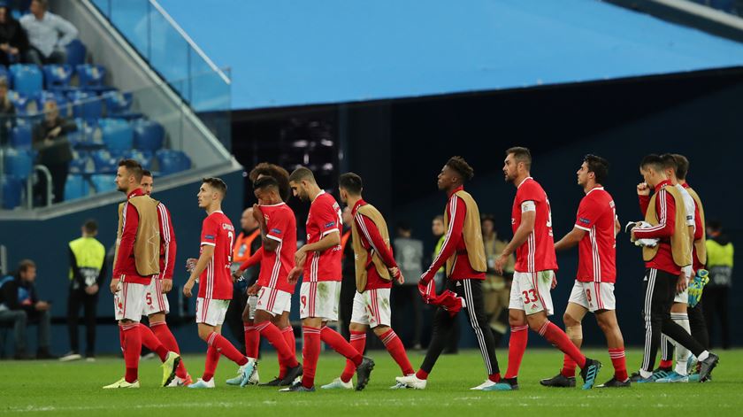 Benfica desilude na Champions. Foto: Anton Vaganov/Reuters.