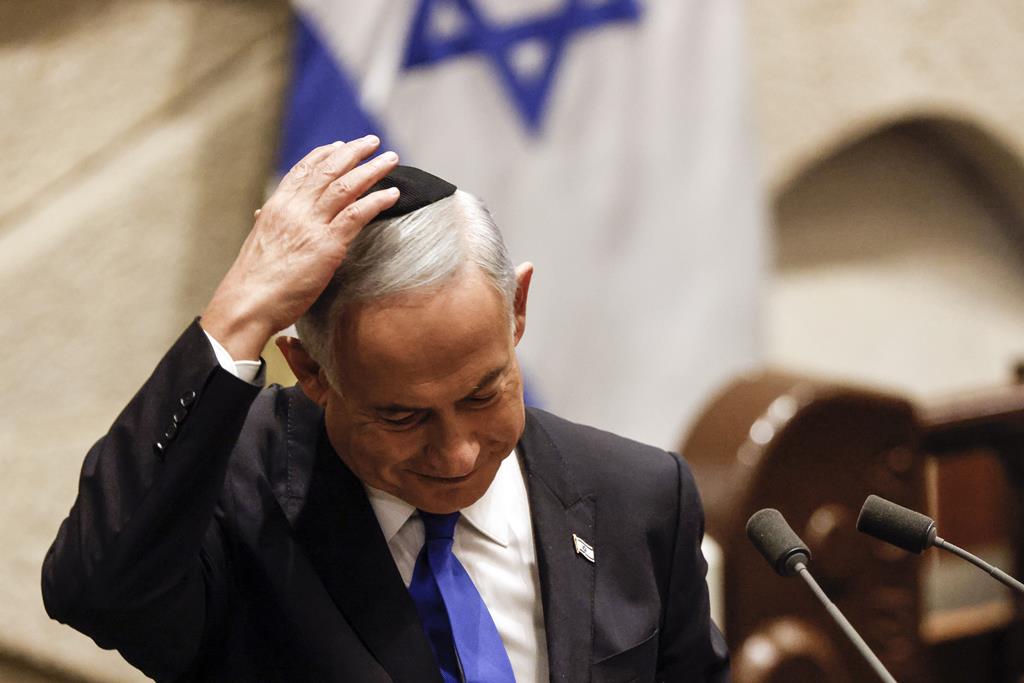 Benjamin Netanyahu Foto: Amir Cohen/EPA