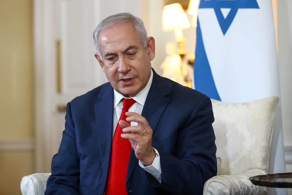 Benjamin Netanyahu Foto: Simon Dawson/EPA
