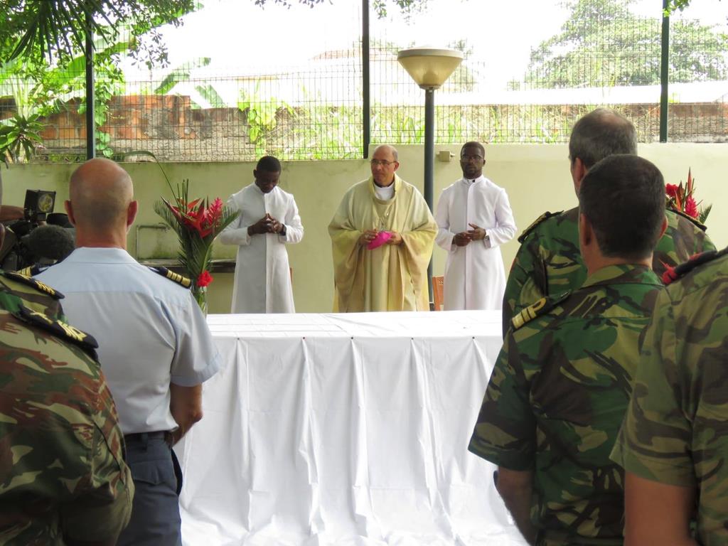 Bispo das Forças Armadas preside a Missa dos155 anos da PSP. Foto: Ordinariato Castrense