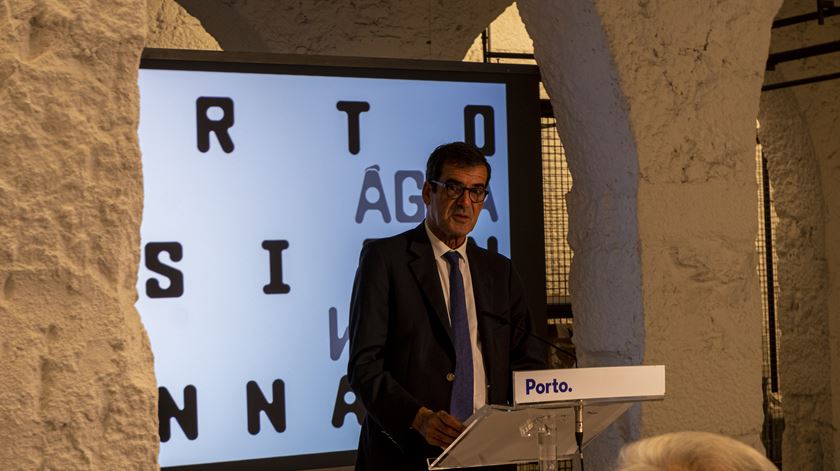 Rui Moreira, presidente da Câmara Municipal do Porto, Porto Design Biennal 2023 Foto: João Malheiro/RR