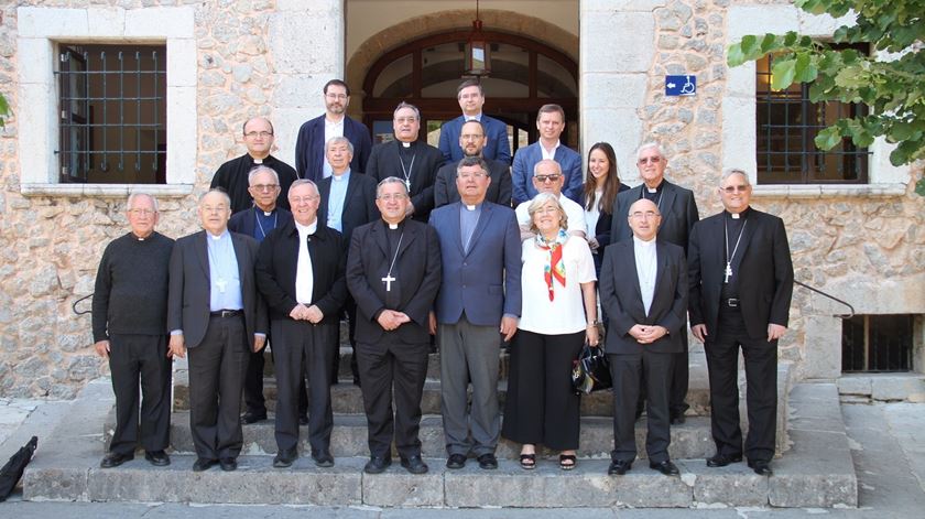 Bispos da Península Ibérica responsáveis pela comunicação. Foto: Ecclesia