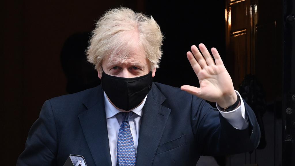Boris Johnson fez o anúncio dos resultados do novo tratamento. Foto: Andy Rain/EPA