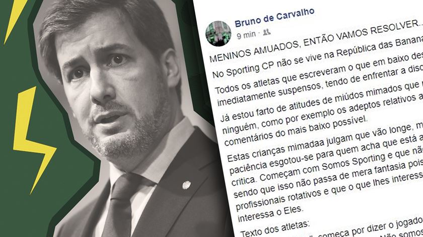 O Facebook  é uma arma de eleição para Bruno de Carvalho