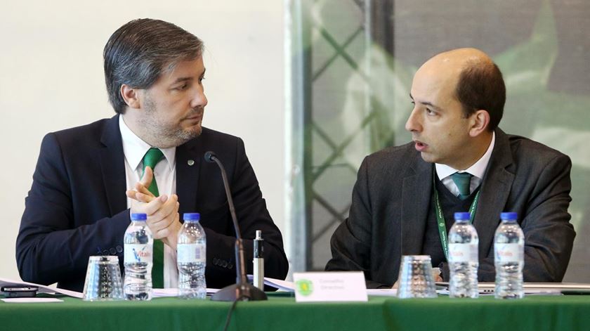 Bruno de Carvalho e Carlos Vieira pretendem candidatar-se à presidência do Sporting. Foto: Sporting CP