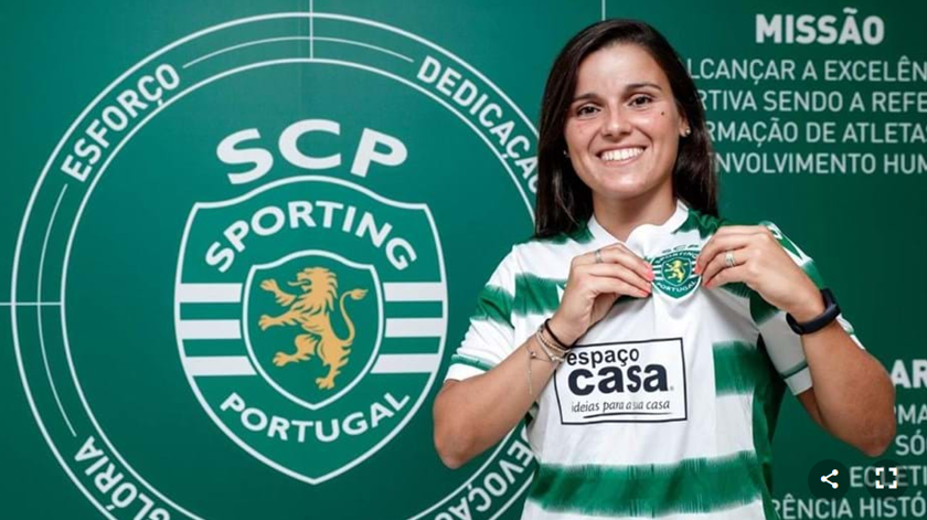 Mónica Mendes, Sporting. Foto: SCP
