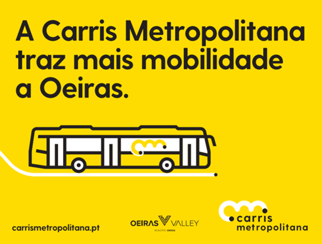 Carris Metropolitana. Foto: Transportes Metropolitanos de Lisboa