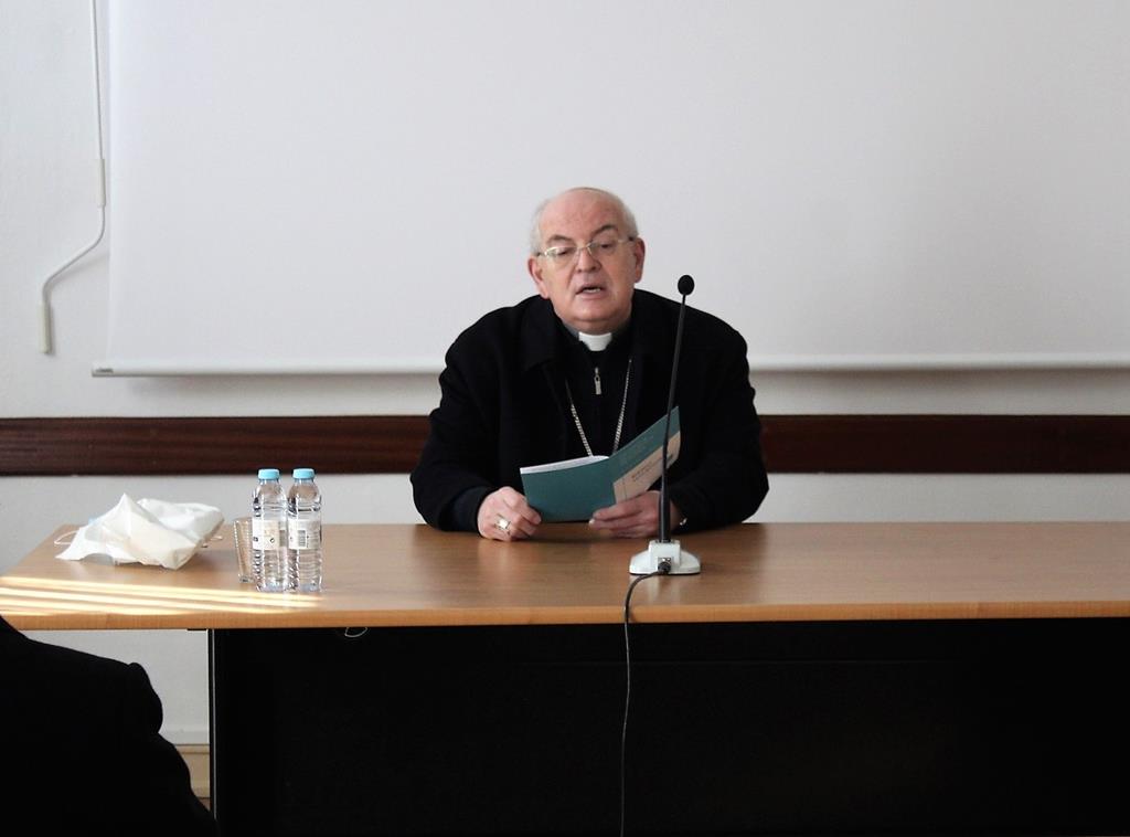 Arcebispo de Évora na apresentação da nova Carta Pastoral. Foto: Arquidiocese de Évora