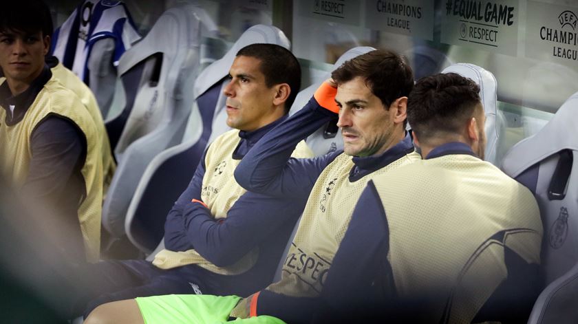 Casillas tem sido suplente de José Sá no campeonato. Foto: José Coelho/Lusa