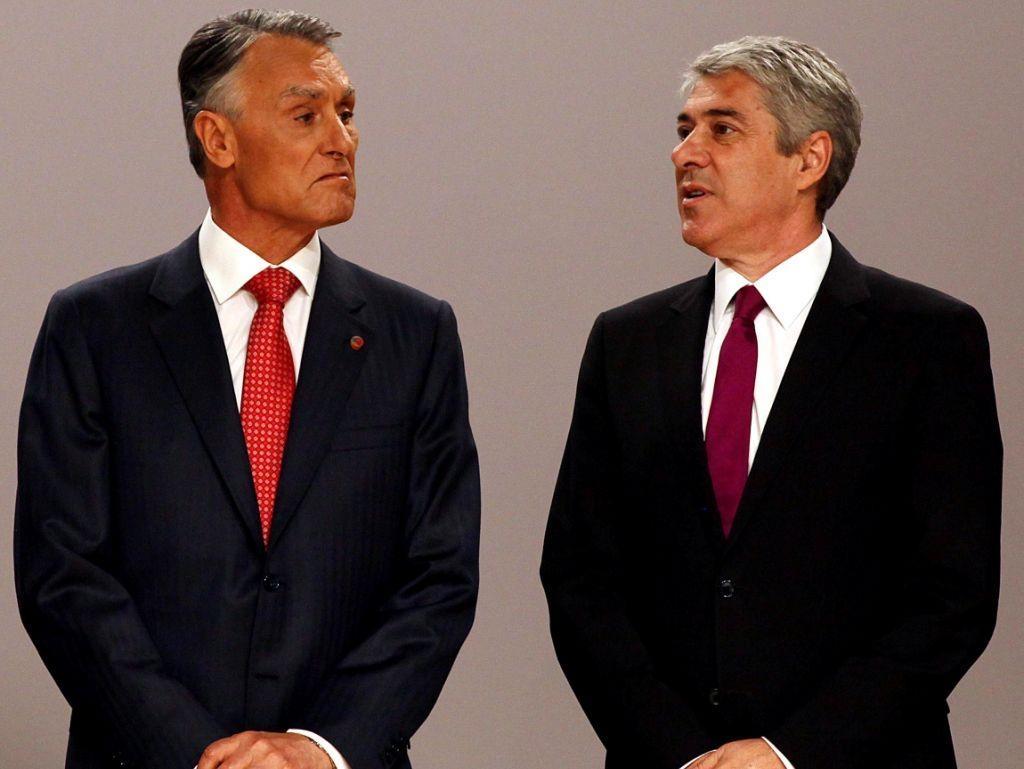 Cavaco Silva e José Sócrates também lideraram governos de maioria absoluta. Foto: Lusa