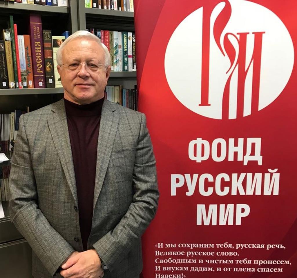 Vladimir Ivanovitch Pliassov, ex-responsável do Centro de Estudos da Universidade de Coimbra, acusado de promover propaganda pró-Putin. Foto: DR