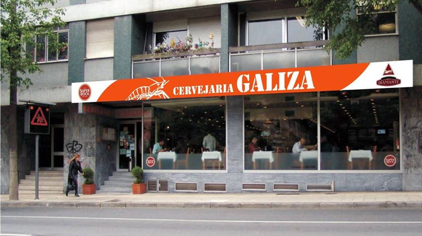 A Cervejaria Galiza, no Porto, foi fundada em 1972. Foto: DR