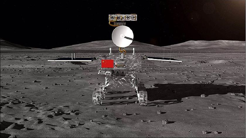 A Chang’e-4 deve aterrar no lado oculto da Lua nos primeiros dias de janeiro. Foto: CNSA