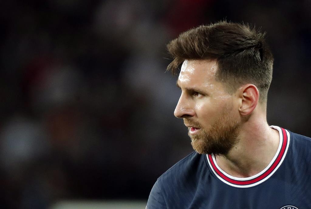 Messi trocou o Barcelona pelo PSG. Foto: Christophe Petit Tesson/EPA