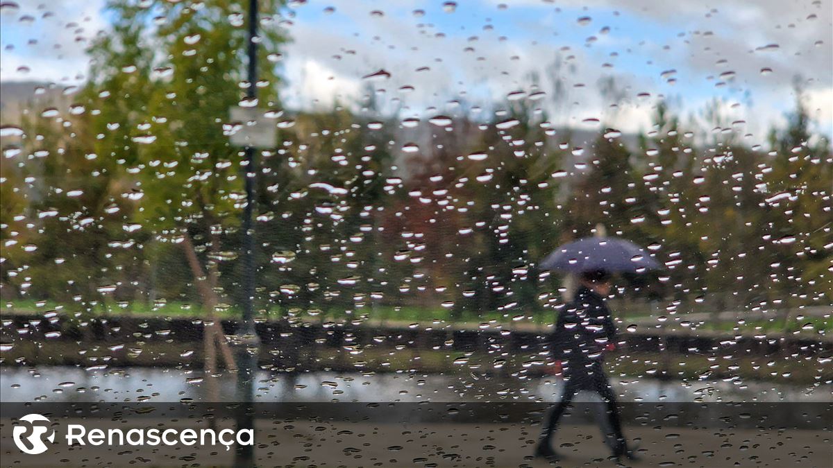 Chuva no Norte e Centro. Temperaturas sobem a partir de quinta-feira