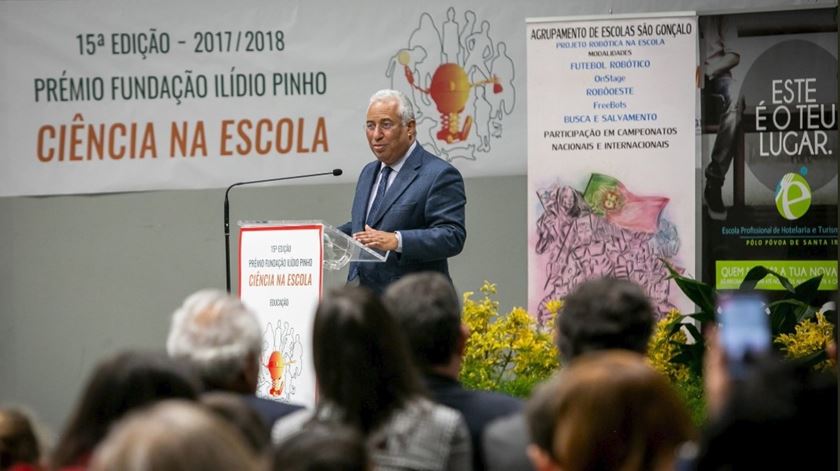 Primeiro-ministro enalteceu papel da Fundação Ilídio Pinho. Foto: Twitter António Costa