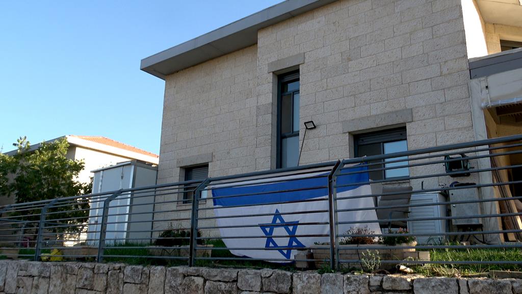 Casa no colonato de Migdal Oz, Cisjordânia. Foto: Catarina Santos/RR