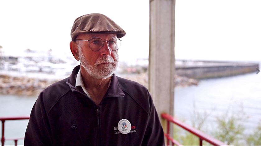 Hans Martland, um ex-pescador sueco, é o comandante do “Freedom”