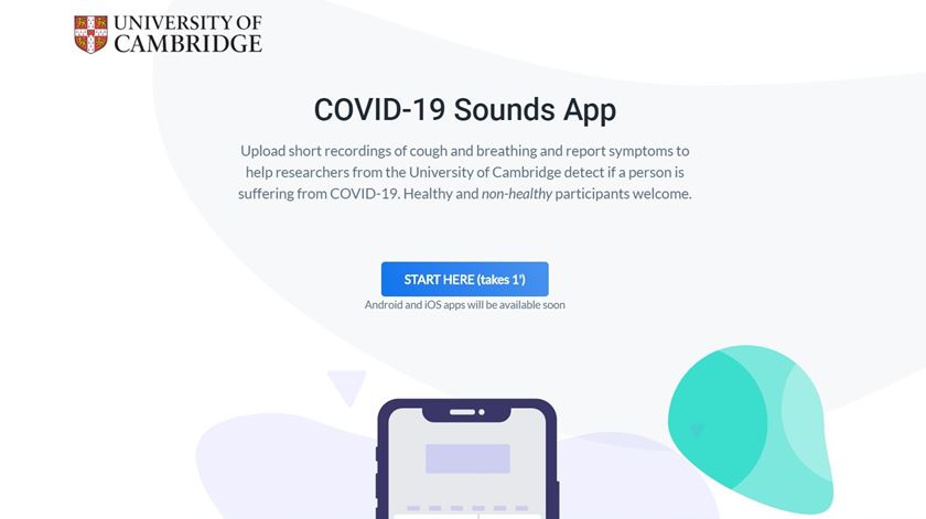 Covid-19 app é a aplicação que está a ser desenvolvida pela Universidade de Cambridge