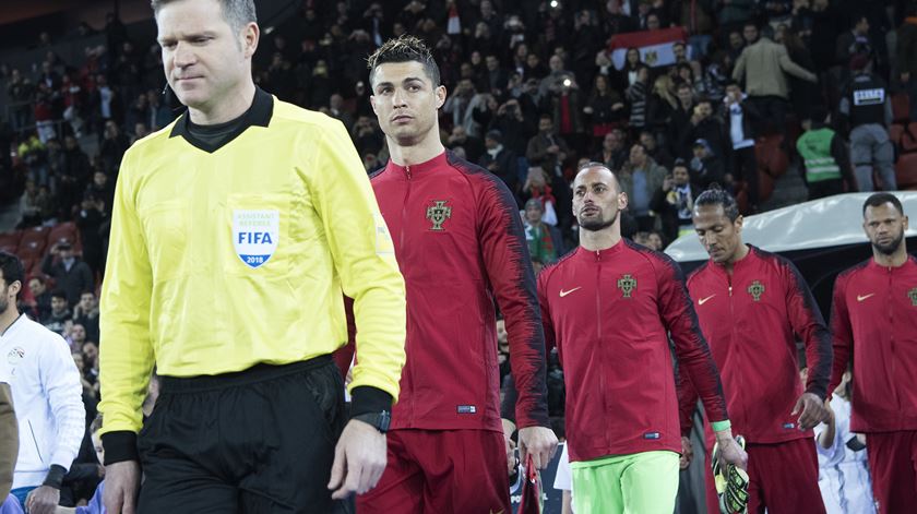 Portugal jogou com Egito e Holanda, nos últimos jogos de preparação. Foto: EPA