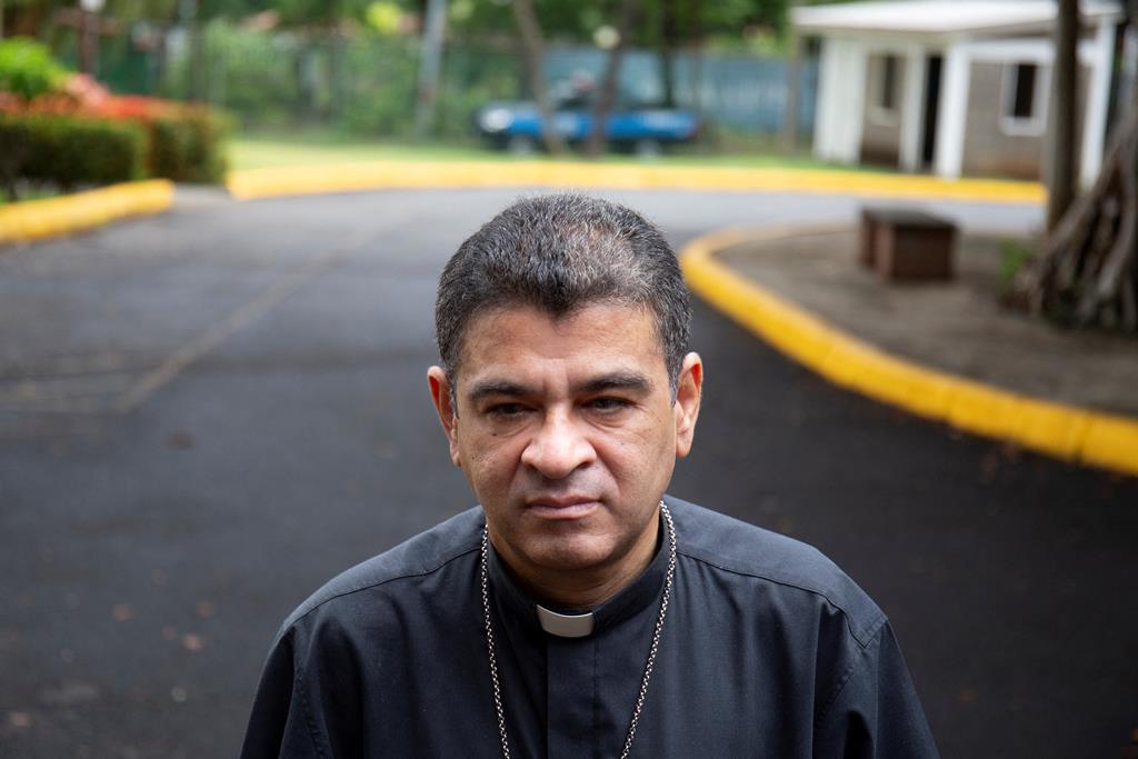 D. Rolando Alvarez, bispo de Matagalpa e administrador apostólico de Esteli. Foto: Maynor Valenzuela/Reuters