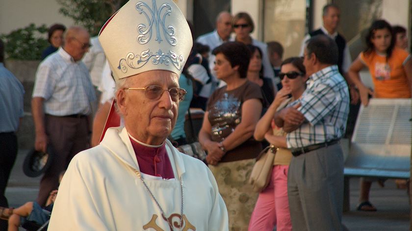 António José Rafael, bispo emérito de Bragança-Miranda . Foto: D.R.