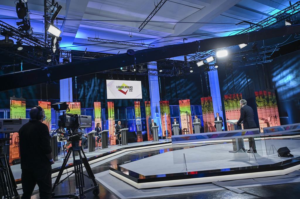 debate com todos os partidos na RTP Foto: RTP