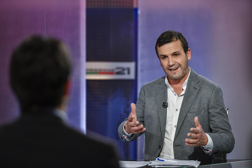 O debate entre Vitorino Silva e João Ferreira encerrou os frente a frente televisivos.  Foto: Pedro Pina/Lusa