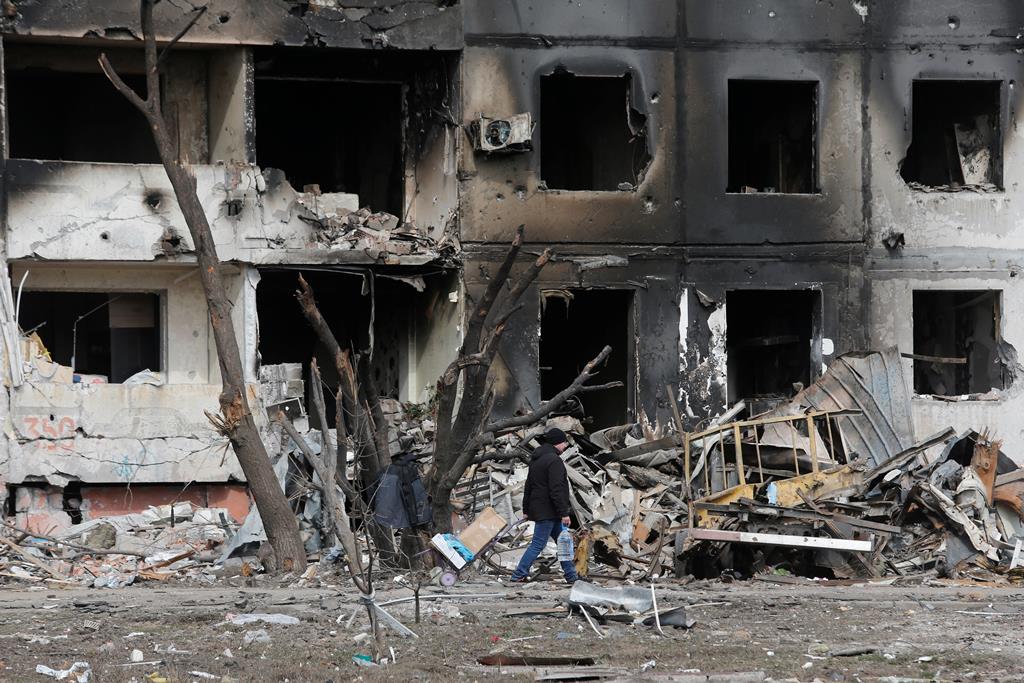 Destruição em Mariupol Ucrânia Foto: Alexander Ermochenko/Reuters