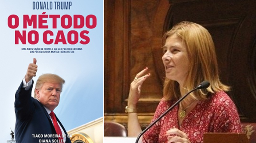 Diana Soller coautora, com Tiago Moreira de Sá, do livro "Donald Trump - O método do caos"