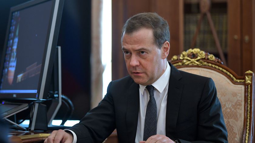 Dimitry Medvedev Foto: Alexei Druzhinin/EPA