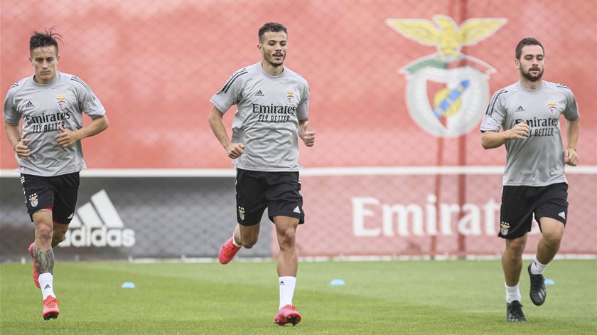 Diogo Gonçalves renovou contrato depois da uma época bem sucedida no Famalicão, por empréstimo. Foto: Benfica