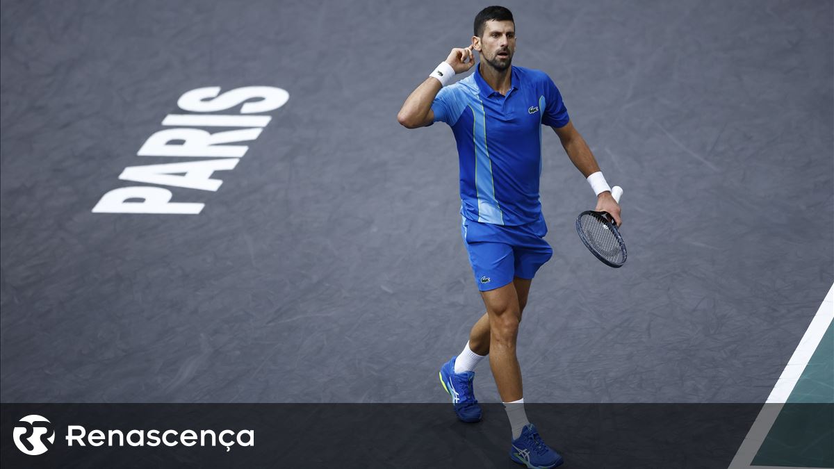 Djokovic bate Dimitrov e conquista Masters 1.000 de Paris em ténis