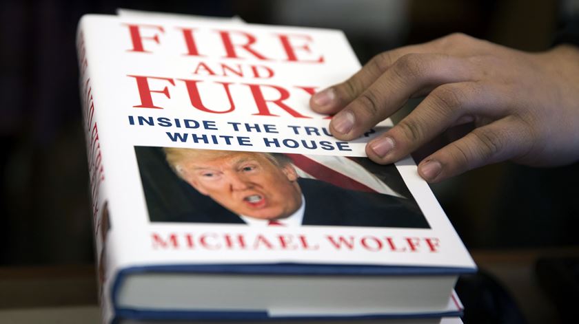 Trump esperava sair derrotado nas eleições de 2016, conta o livro de Wolff Foto: Shawn Thew/EPA